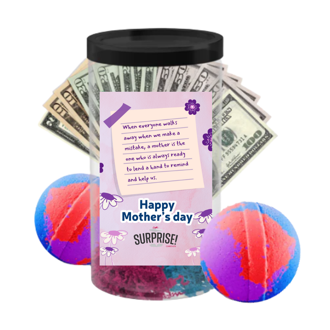 Happy Mother's Day | MOTHERS DAY CASH MONEY BATH BOMBS