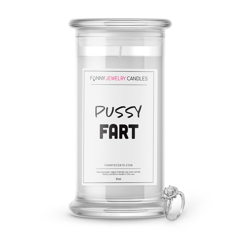 Pussy Fart Jewelry Funny Candles