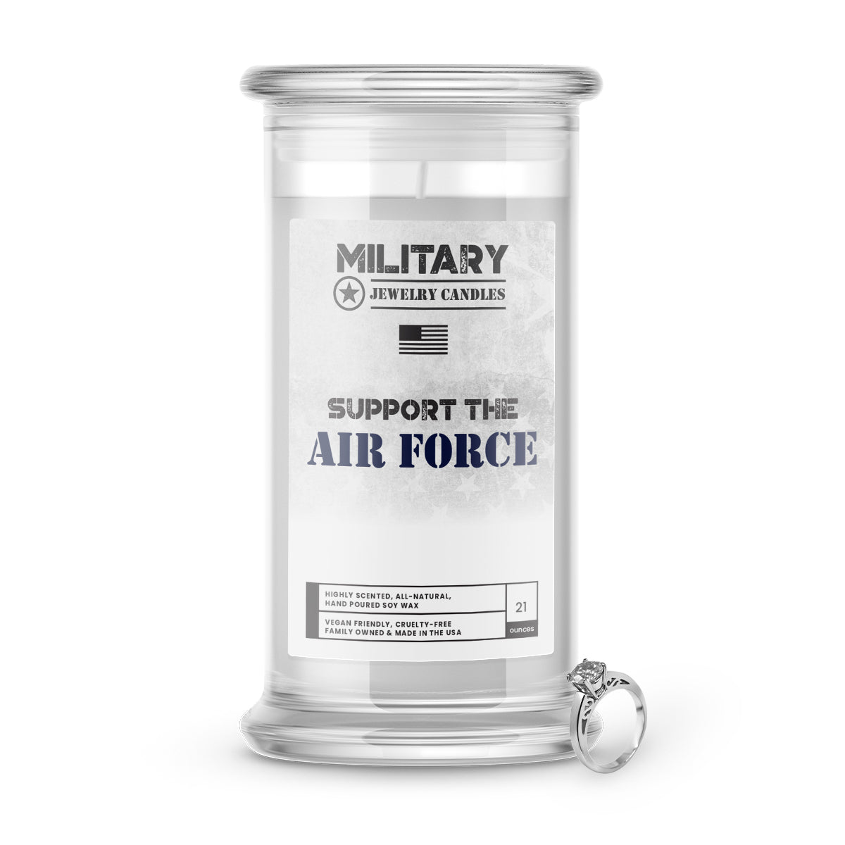 SUPPORT THE AIR FORCE | Military Jewelry Candles