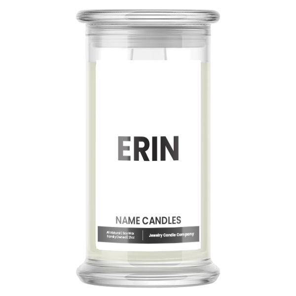 ERIN Name Candles