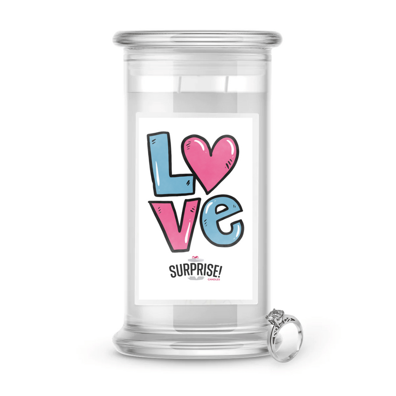Love | Valentine's Day Surprise Jewelry Candles