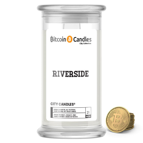 Riverside City Bitcoin Candles