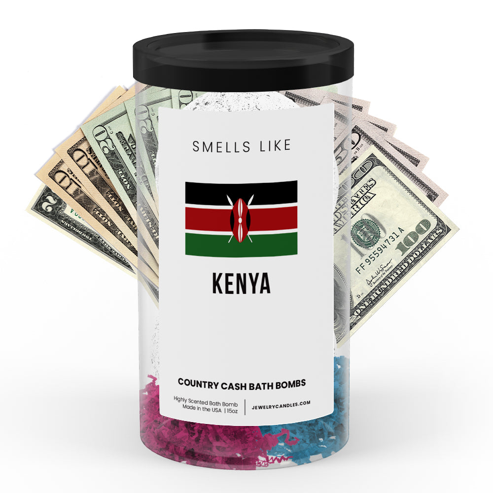 Smells Like Kenya Country Cash Bath Bombs