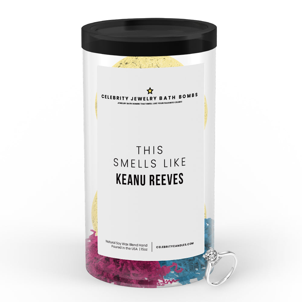 This Smells Like Keanu Reeves Celebrity Jewelry Bath Bombs