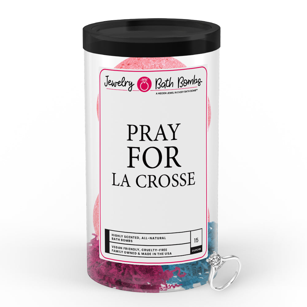 Pray For LA Crosse Jewelry Bath Bomb