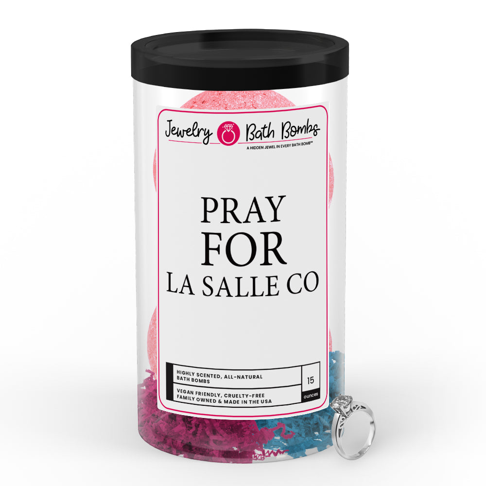 Pray For La Salle Co Jewelry Bath Bomb