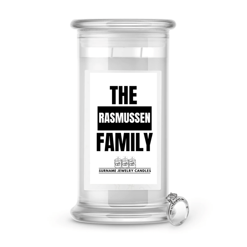 The Rasmussen Family | Surname Jewelry Candles
