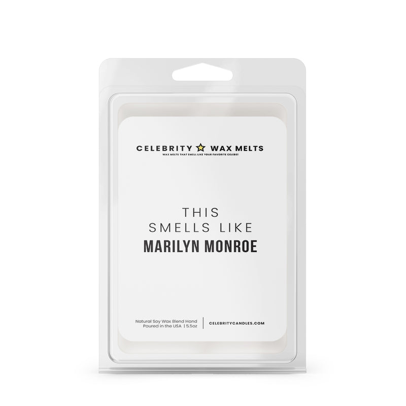 This Smells Like Marilyn Monroe Celebrity Wax Melts