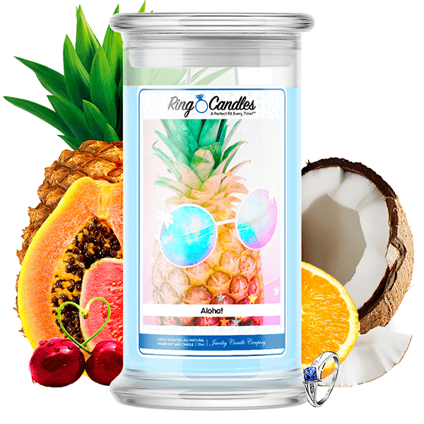 Aloha! Ring Candle