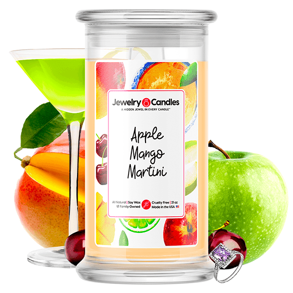 apple mango martini jewelry candle