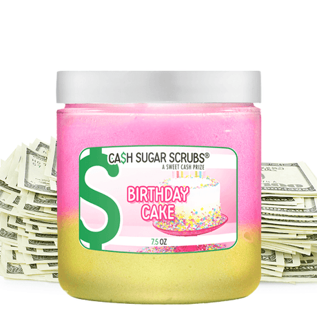 Birthday Cake Cash Sugar Scrub