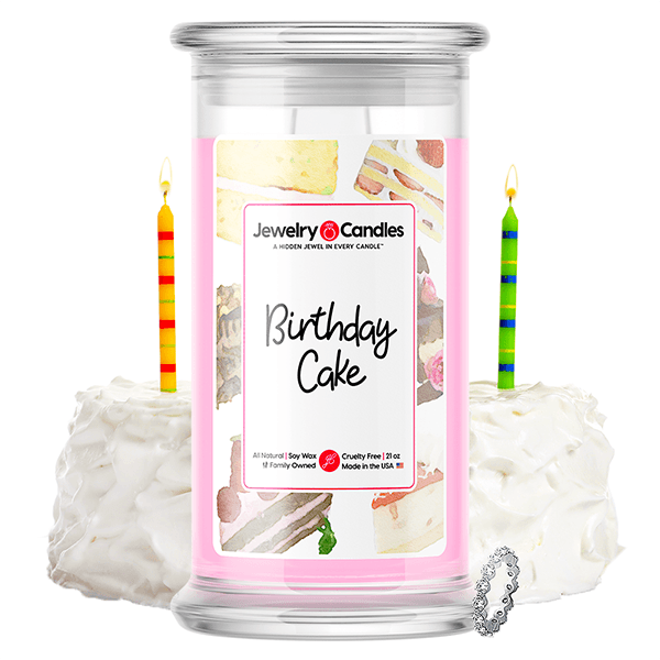 birthday cake jewelry candles