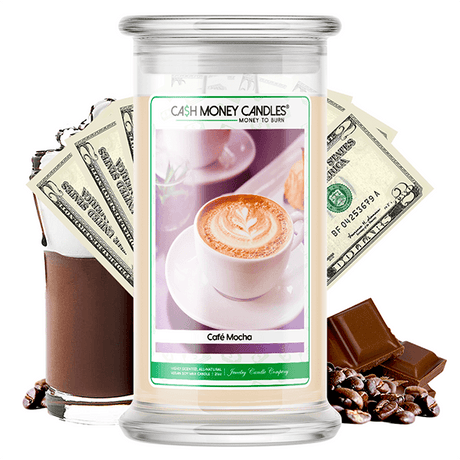 Cafe Mocha Cash Money Candles