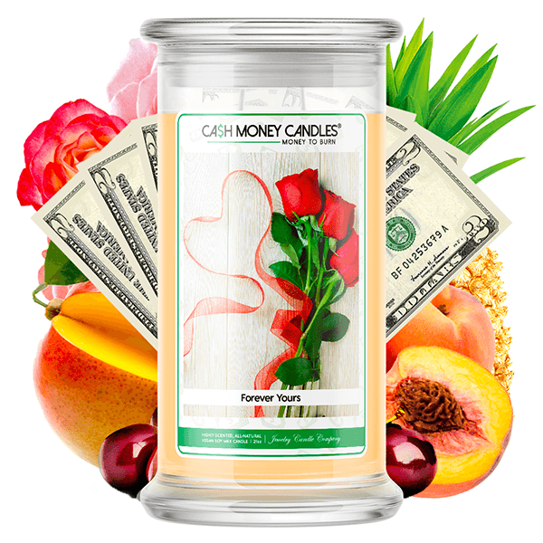 Forever Yours Cash Money Candle