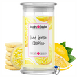 iced lemon sugar cookies jewelry candle