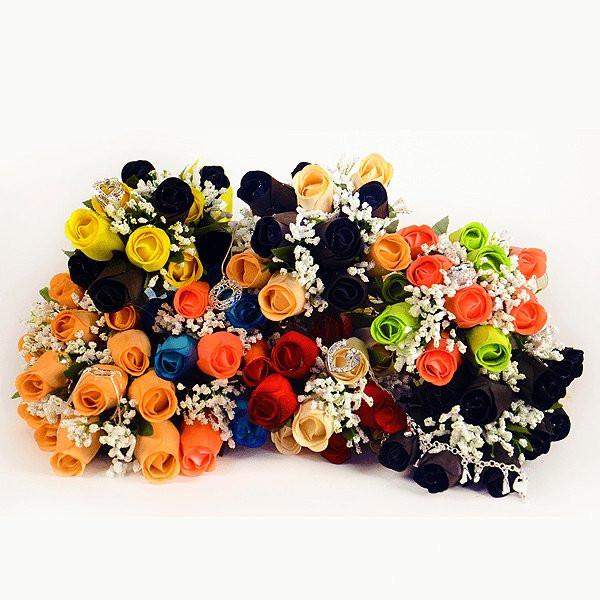 Create Your Own Dozen Bouquet | Jewelry Roses®-Create Your Own Dozen Roses-The Official Website of Jewelry Candles - Find Jewelry In Candles!