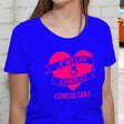 Hot Pink On Blue Heart Banner Short-Sleeve Shirt - Jewelry Clothing-Jewelry Apparel-The Official Website of Jewelry Candles - Find Jewelry In Candles!