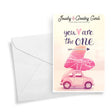 You Are The One | Valentine's Day Jewelry Greeting Card®-Jewelry Greeting Cards-The Official Website of Jewelry Candles - Find Jewelry In Candles!