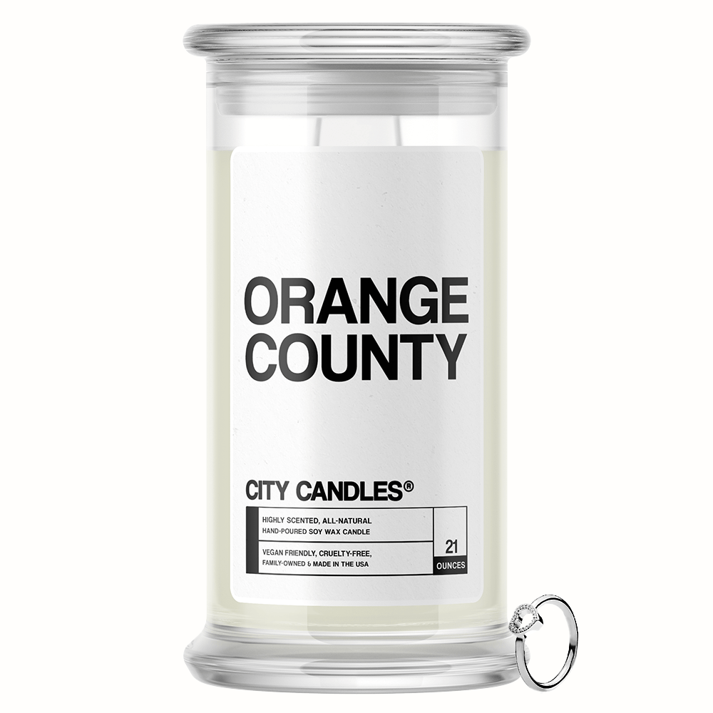 Orange County City Jewelry Candle