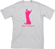 I Love My Hemingway | Must Love Cats® Hot Pink On Heathered Grey Short Sleeve T-Shirt-Must Love Cats® T-Shirts-The Official Website of Jewelry Candles - Find Jewelry In Candles!