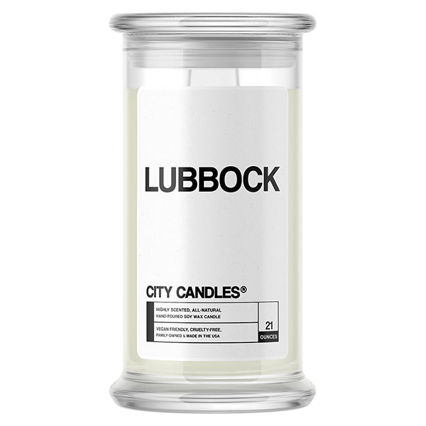 Lubbock City Candle