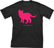 I Love My Rescue | Must Love Cats® Hot Pink On Black Short Sleeve T-Shirt-Must Love Cats® T-Shirts-The Official Website of Jewelry Candles - Find Jewelry In Candles!