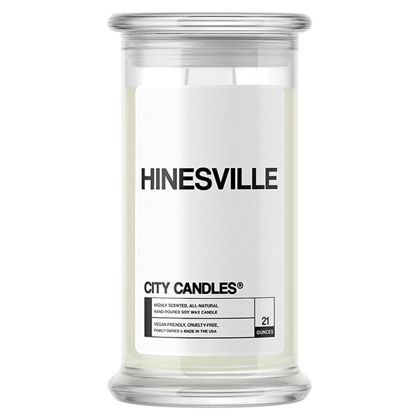 Hinesville City Candle