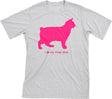 I Love My Pixie-Bob | Must Love Cats® Hot Pink On Heathered Grey Short Sleeve T-Shirt-Must Love Cats® T-Shirts-The Official Website of Jewelry Candles - Find Jewelry In Candles!