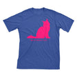 I Love My Maine Coon | Must Love Cats® Hot Pink On Heathered Royal Blue Short Sleeve T-Shirt-Must Love Cats® T-Shirts-The Official Website of Jewelry Candles - Find Jewelry In Candles!