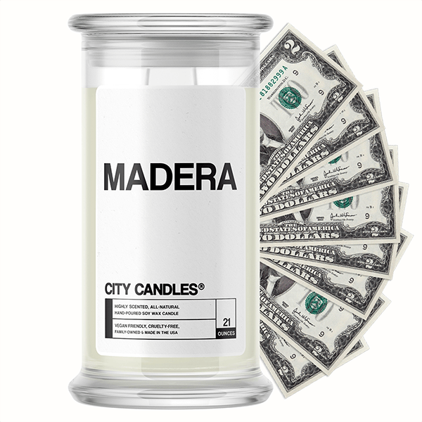 Madera City Cash Candle