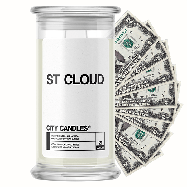 St Cloud City Cash Candle