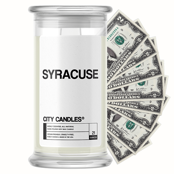 Syracuse City Cash Candle