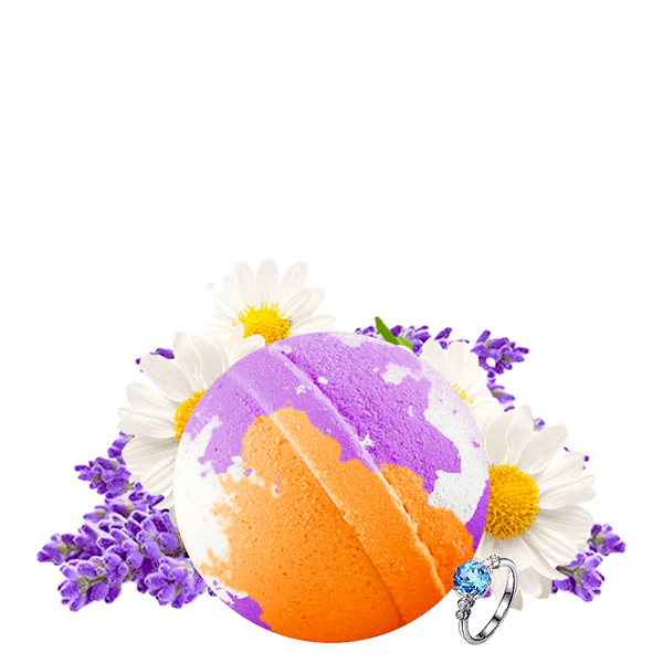 Lavender & Chamomile Ring Bath Bomb