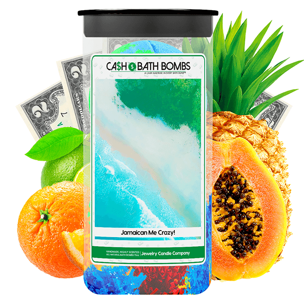 Jamaican Me Crazy! Cash Bath Bombs Twin Pack