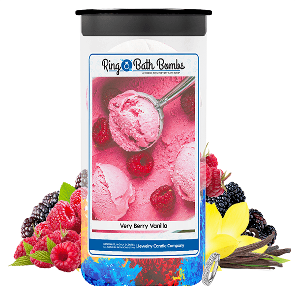 Very Berry Vanilla Ring Bath Bombs Twin Pack