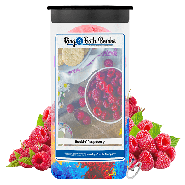 Rockin' Raspberry Ring Bath Bombs Twin Pack