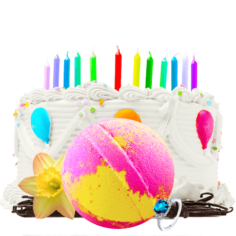 Birthday Cake Jewelry Bath Bombs