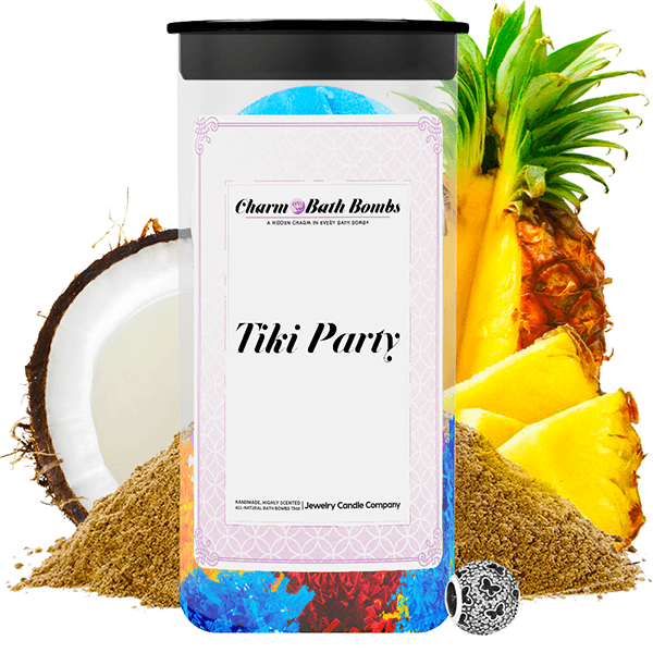 Tiki Party Charm Bath Bombs Twin Pack