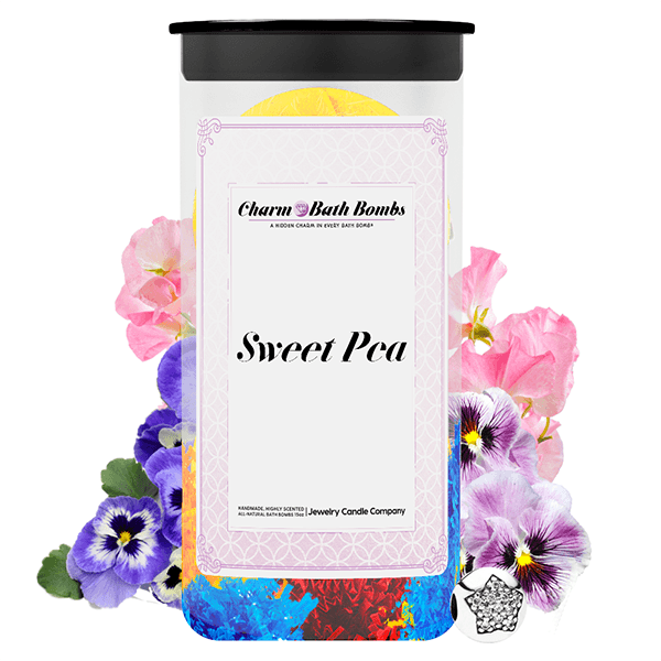 Sweet Pea Charm Bath Bombs Twin Pack