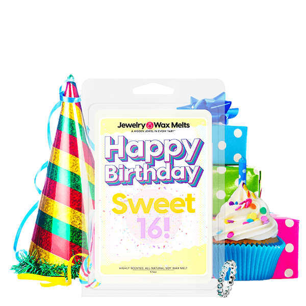 Happy Birthday Sweet 16! Happy Birthday Jewelry Wax Melt