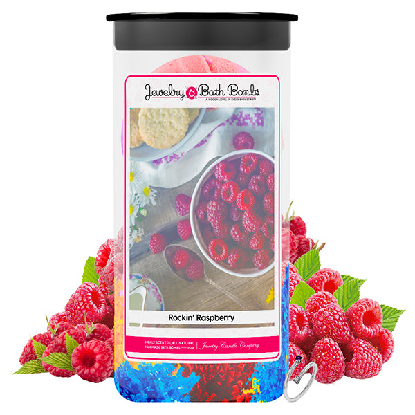 Rockin' Raspberry Jewelry Bath Bombs Twin Pack