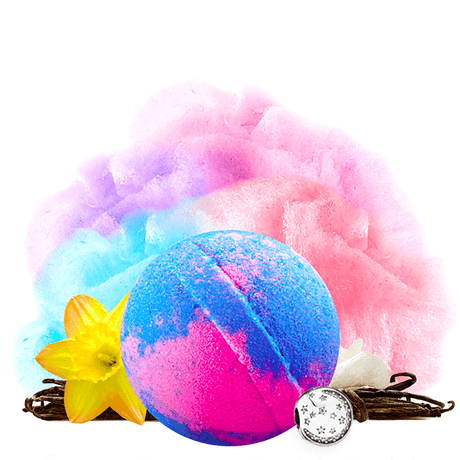 Cotton Candy | Single Charm Bath Bomb®-Charm Bath Bomb-The Official Website of Jewelry Candles - Find Jewelry In Candles!