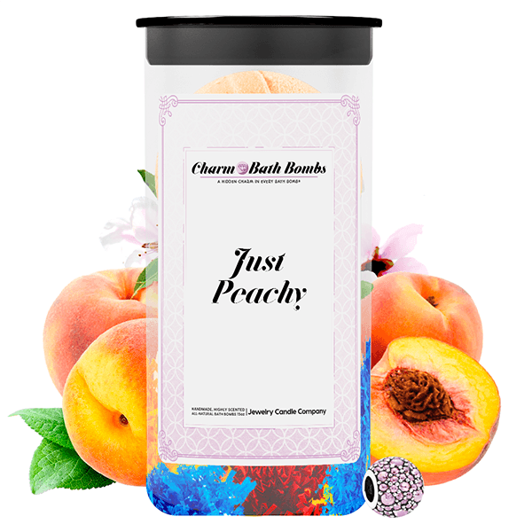 Just Peachy Charm Bath Bombs Twin Pack