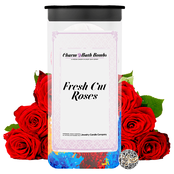 Fresh Cut Roses Charm Bath Bombs Twin Pack