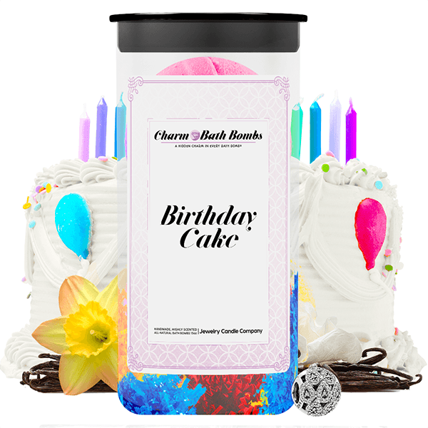 Birthday Cake Charm Bath Bombs Twin Pack