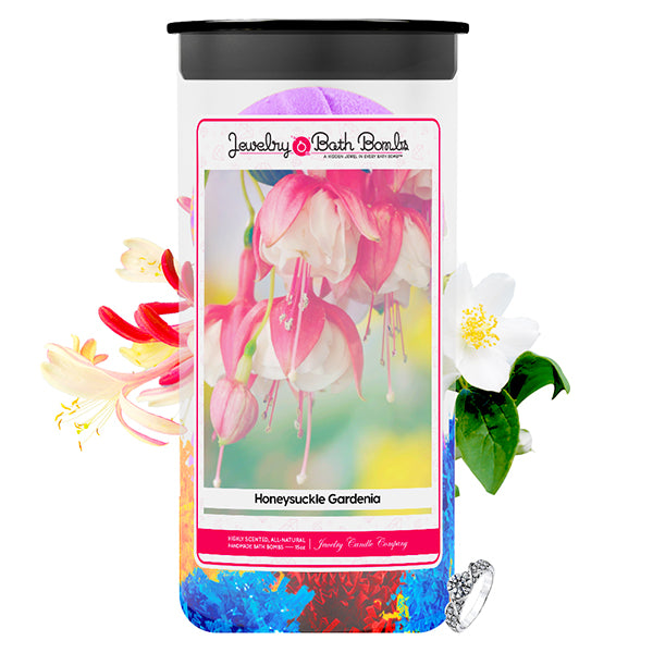 Honeysuckle Gardenia Jewelry Bath Bombs Twin Pack