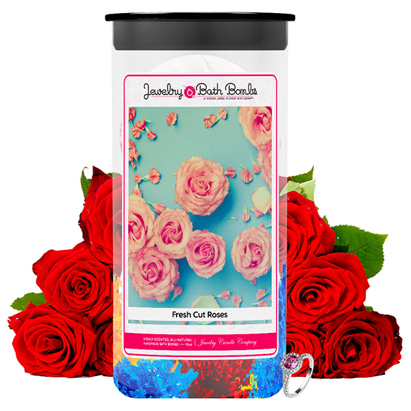 Fresh Cut Roses Jewelry Bath Bombs Twin Pack