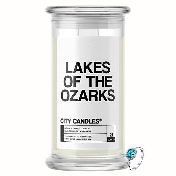 Lakes of the Ozarks City Candle