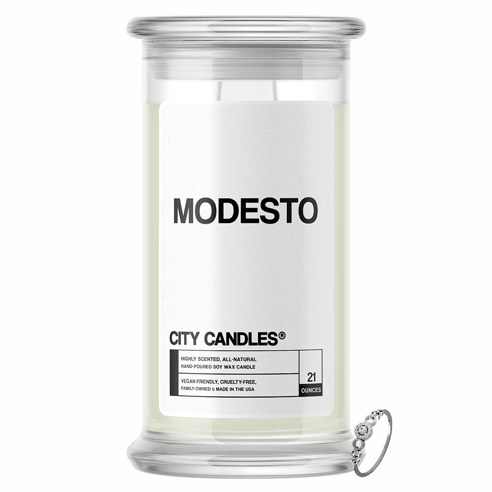 Modesto City Jewelry Candle