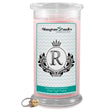 Letter R Monogram Candles-Monogram Candles-The Official Website of Jewelry Candles - Find Jewelry In Candles!